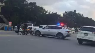 Accidentes de tránsito afectan el tráfico en Tulum; no hay lesionados