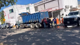 Volqueteros piden al IMOVEQROO acuerdo para repartir acarreos tras denuncia por tentativa de homicidio en Huay Pix