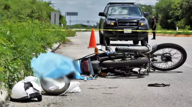 El año pasado, 275 personas fallecieron en hechos de tránsito en Yucatán, la mayoría viajaba en moto