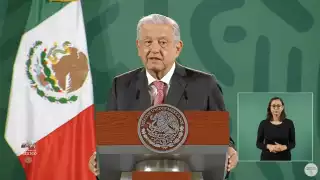 AMLO lamentó el desbordamiento del Río Tula y el sismo de ayer