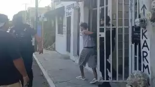 Persiguen a presunto ladrón sobre la avenida Concordia de Campeche