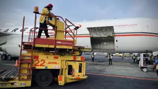 Con este lote, México suma 23 millones 616 mil 645 dosis de dicha farmacéutica