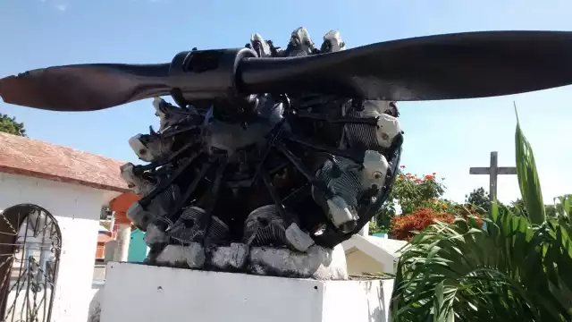 En 1969 se ubicaron los restos de la aeronave accidentada