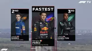 El mexicano finalizó los segundos ensayos con neumático medio y con un tiempo de 1:34.946