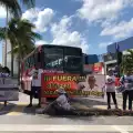 Los ciudadanos expresan su disgusto por el cierre de vialidades