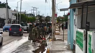 Ejército activa Plan DN-III-E por lluvias en Campeche y auxilia a colonias inundadas