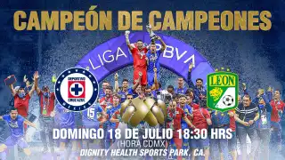 No te pierdas el Campeón de Campeones de la Liga MX, en dónde se sabrá quien es el mejor equipo del año futbolístico en México