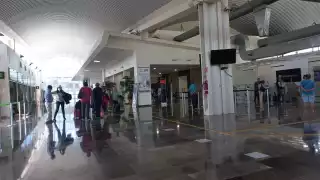 La terminal aérea de la capital de Campeche registró retrasos en el último fin de semana de la temporada vacacional