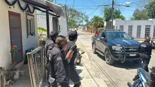 El hombre fue enviado a la comandancia de Tizimín tras su detención