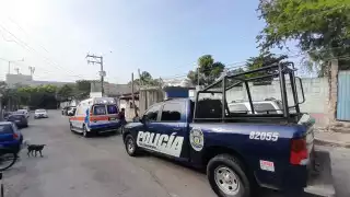 Autoridades acordonaron el área para el levantamiento del cuerpo