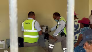 Adulto mayor se descompensó en el mercado 7 de Agosto en Campeche.