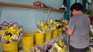 Flores amarillas no despegan en Champotón; reportan bajas ventas este 21 de marzo
