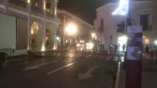 Se ha montado un escenario donde se llevará a cabo la tradicional serenata