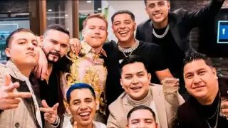 Grupo Firme y Canelo se habrían peleado durante XV años de la hija del boxeador