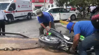Los hechos se registraron alrededor de las 14:10 horas de este jueves
