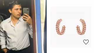 Joven compra aretes Cartier en 237 pesos