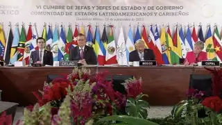 Andrés Manuel López Obrador, dio la bienvenida este sábado a la sexta la cumbre de la Comunidad de Estados Latinoamericanos y Caribeños