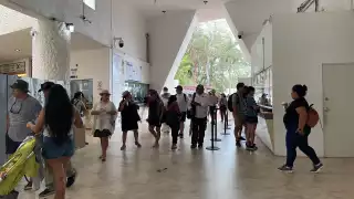 Los turistas vienen desde diferentes lugares del país y extranjero