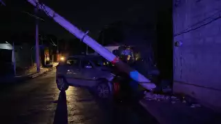 El conductor fue detenido por elementos de seguridad