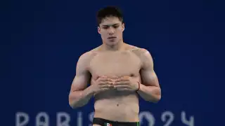 Osmar avanza a la final, así fue su actividad en el trampolín