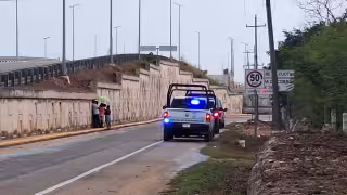 Diferentes corporaciones de seguridad llegaron al lugar de los hechos.