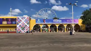 Familias disfrutan del último fin de semana de la Feria Xmatkuil