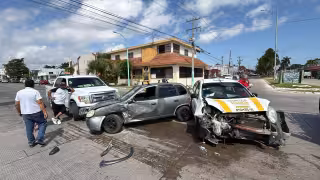 El múltiple choque no dejó personas lesionadas