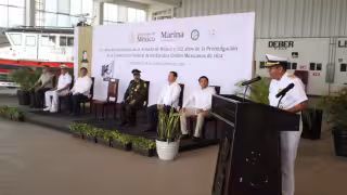 Chetumal recibe celebración por los 205 años de la Armada de México