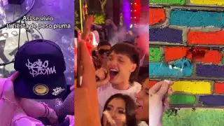 Filtran video de la fiesta de cumpleaños de Peso Pluma