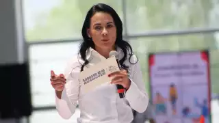 Alejandra del Moral Vela, aseguró que votará por Caludia Sheinbaum, pero no se unirá a Morena