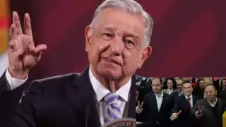 “Está bien, están en su derecho y ya no es nota", dijo AMLO