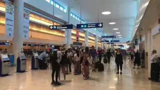 La terminal aeroportuaria registró en total 576 vuelos