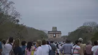 INAH informó que la entrada a la zona iniciará a las 5:00 horas y una vez que concluya el paso del Sol por el Templo, se retirará a los asistentes