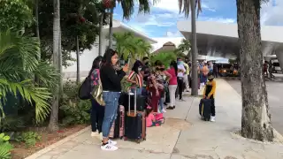 El el día del Grito de Independencia, predominaron los vuelos internacionales en el aeropuerto de Cancún