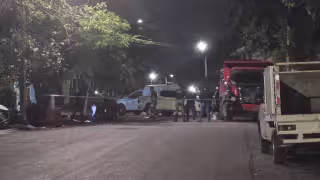 Elementos de diferentes corporaciones llegaron al lugar de los hechos.