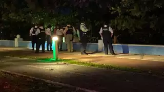 La víctima recuperó sus pertenencias que fueron arrojadas al mar