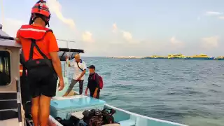 Secretaría de Marina y Conapesca detienen embarcación por pesca furtiva en Isla Contoy