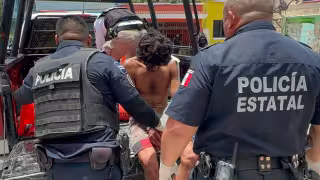 Presunto ladrón rompe ventana de hotel para esconderse y termina detenido en Campeche
