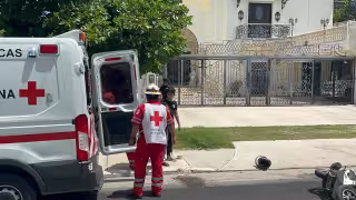 Exceso de velocidad provoca derrape y caída en Resurgimiento