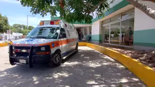 Los ministeriales arribaron a buscar al hombre lesionado a la zona del Hospital General de Playa del Carmen