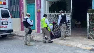 El abuelito fue reportado como grave