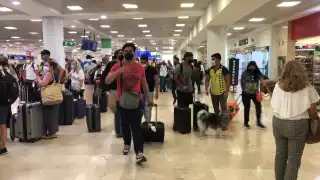 El aeropuerto de Cancún cuenta con conexión de varias aerolíneas