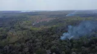 Suman más de 2 mil hectáreas quemadas por tres incendios