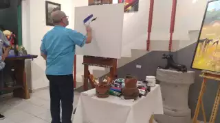 El artista realiza esta presentación en mérida