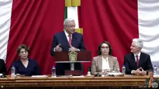 Esto fue lo que dijo AMLO en la toma de protesta del Gobierno del Estado de México