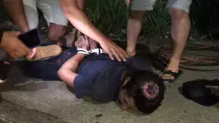 El hombre fue capturado por los vecinos del fraccionamiento ubicado en la Supermanza 40