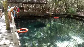 El turismo inicia sus actividades desde temprano para aprovechar el cenote y los paseos