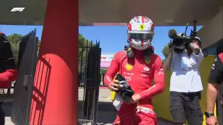 Leclerc se encuentra en último lugar de la tabla, por lo que no podrá aspirar al podio