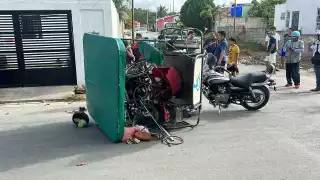 Afortunadamente, ninguno de los lesionados en el accidente fue hospitalizado