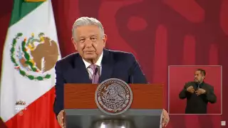 AMLO destacó que los grupos opositores al Tramo 5 del Tren Maya ven afectados sus intereses, ya sea económicos o políticos